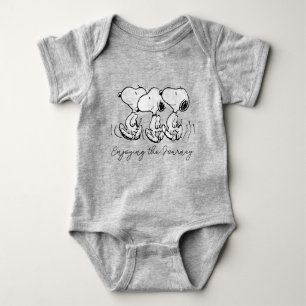 Peanuts Snoopy Walking Tall Baby Bodysuit