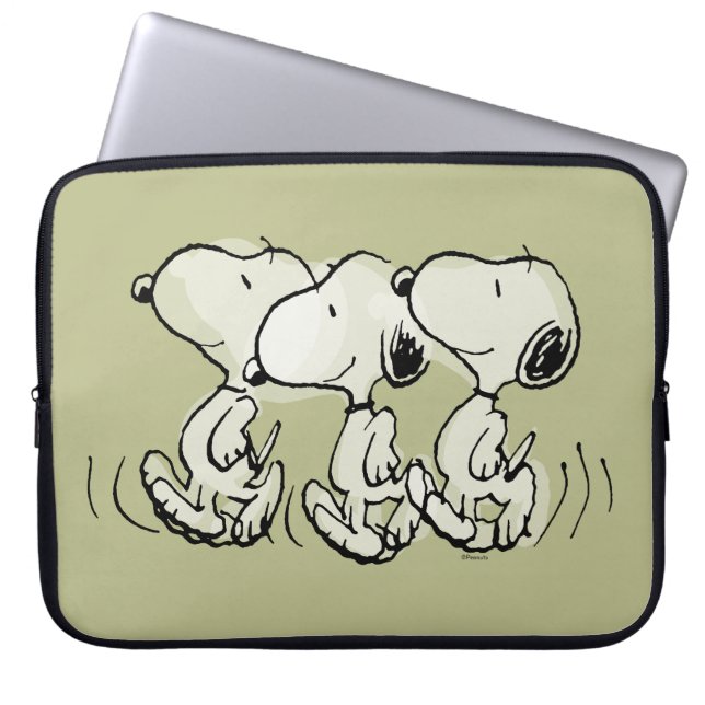 Peanuts | Snoopy Walking Tall Laptop Sleeve (Front)