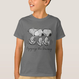 Peanuts   Snoopy Walking Tall T-Shirt