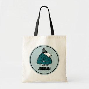 Peanuts Snoopy Winter Puffer Jacket Tote Bag