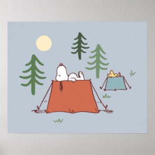 Peanuts Snoopy & Woodstock Add Your Name Poster