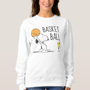 Peanuts Snoopy & Woodstock Basketball Sweatshirt
