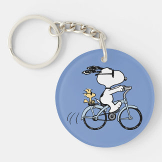 Peanuts | Snoopy & Woodstock Bicycle Key Ring