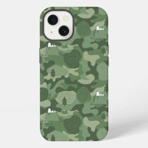 Peanuts Snoopy & Woodstock Camouflage Camp iPhone 13 Case