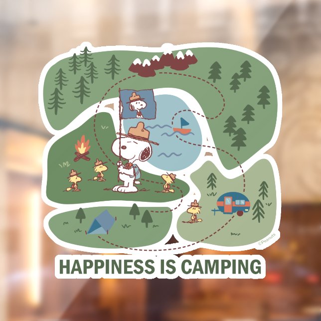 Peanuts | Snoopy & Woodstock Camp Map (Sheet 2)