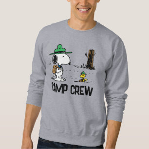Peanuts   Snoopy & Woodstock Camping Sweatshirt