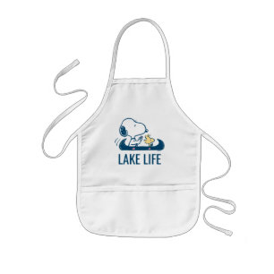 Peanuts   Snoopy & Woodstock Canoe Kids Apron