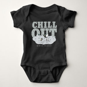 Peanuts   Snoopy & Woodstock Chill Out Baby Bodysuit