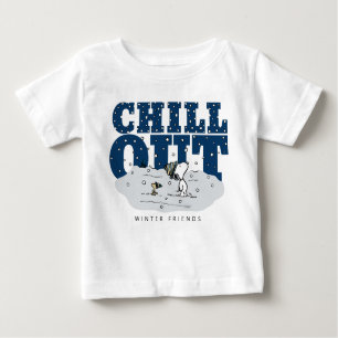 Peanuts Snoopy & Woodstock Chill Out Baby T-Shirt