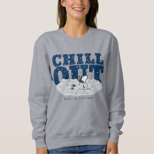 Peanuts   Snoopy & Woodstock Chill Out Sweatshirt