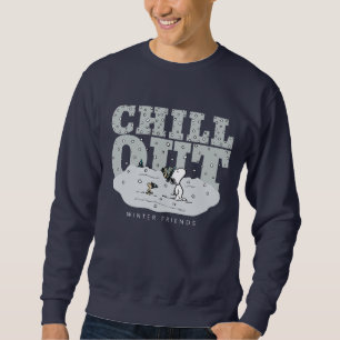 Peanuts Snoopy & Woodstock Chill Out Sweatshirt
