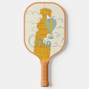 Peanuts   Snoopy & Woodstock Ciao Pickleball Paddle
