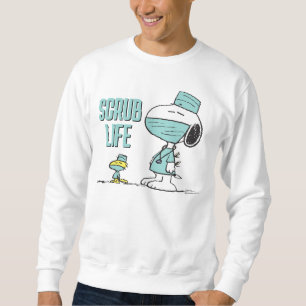 Peanuts Snoopy & Woodstock Doctors Sweatshirt