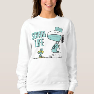 Peanuts Snoopy & Woodstock Doctors Sweatshirt