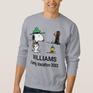 Peanuts   Snoopy & Woodstock Family Vacation Sweatshirt
