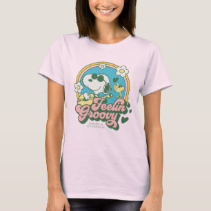 Peanuts Snoopy & Woodstock Feelin' Groovy T-Shirt