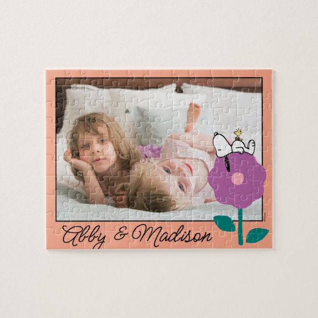 Peanuts | Snoopy & Woodstock Flower Whistle Jigsaw Puzzle (Horizontal)