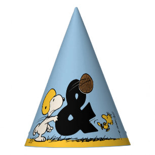 Peanuts Snoopy & Woodstock Football Party Hat