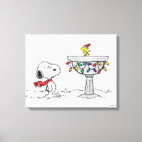 Peanuts | Snoopy & Woodstock Frozen Birdbath