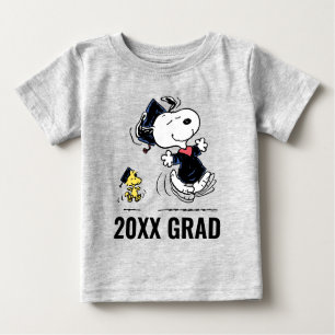 Peanuts Snoopy & Woodstock Graduation Baby T-Shirt