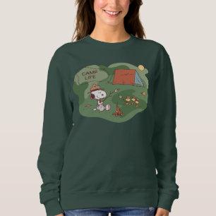 Peanuts Snoopy & Woodstock Happy Campers Sweatshirt