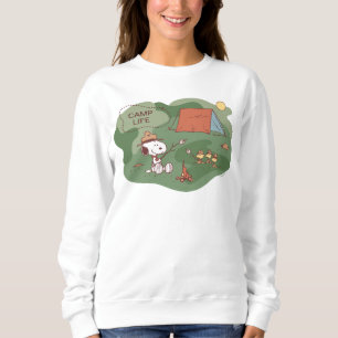 Peanuts Snoopy & Woodstock Happy Campers Sweatshirt