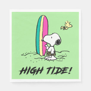 Peanuts   Snoopy & Woodstock High Tide Napkin