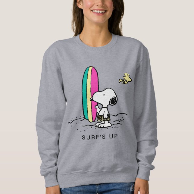 Peanuts | Snoopy & Woodstock High Tide Sweatshirt (Front)