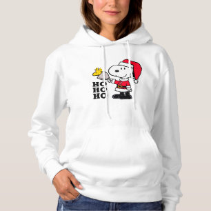 Peanuts Snoopy & Woodstock Ho Ho Ho Hoodie