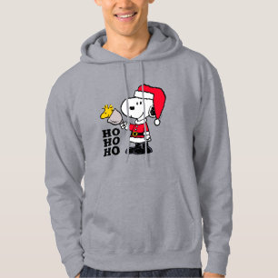 Peanuts Snoopy & Woodstock Ho Ho Ho Hoodie