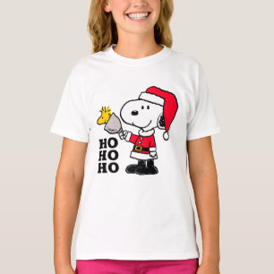 Peanuts Snoopy & Woodstock Ho Ho Ho T-Shirt