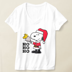 Peanuts   Snoopy & Woodstock Ho Ho Ho T-Shirt