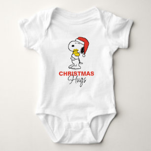 Peanuts Snoopy & Woodstock Holiday Baby Bodysuit