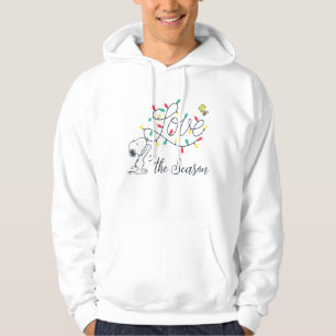 Peanuts Snoopy & Woodstock Holiday Decorating Hoodie