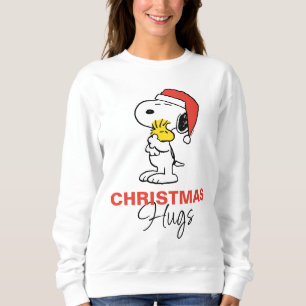 Peanuts Snoopy & Woodstock Holiday Hugs Sweatshirt