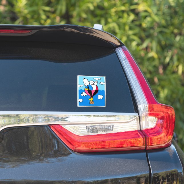 Peanuts | Snoopy & Woodstock Hot Air Balloon (Car Side)