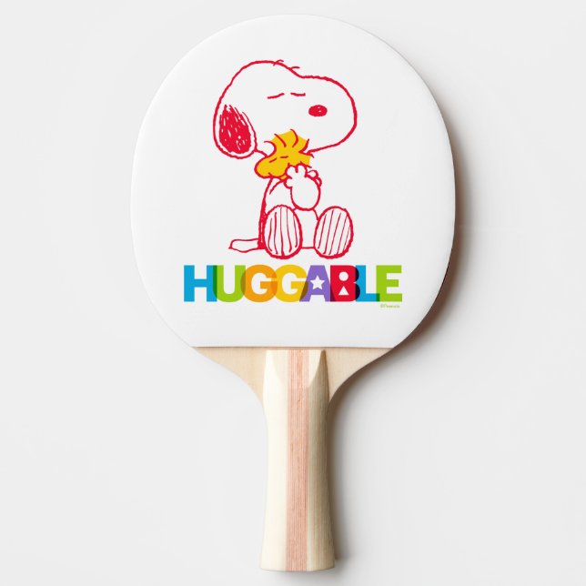 Peanuts | Snoopy & Woodstock Huggable Ping Pong Paddle (Front)