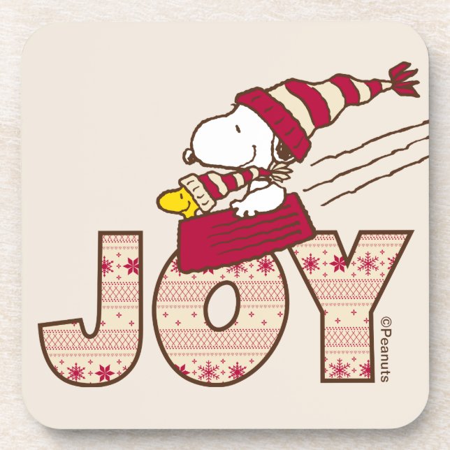 Peanuts | Snoopy & Woodstock Joy Sled Ride Coaster (Front)