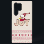 Peanuts | Snoopy & Woodstock Joy Sled Ride Samsung Galaxy Case<br><div class="desc">Celebrate the holidays and your love of Peanuts with this ugly sweater Christmas design featuring Snoopy and Woodstock sledding in Snoopy's food dish.</div>