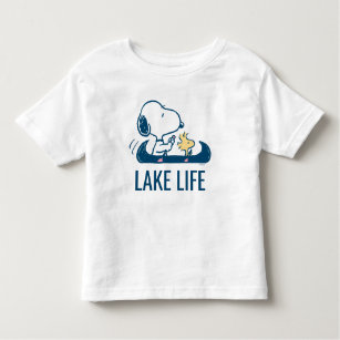 Peanuts   Snoopy & Woodstock Lake Life Toddler T-Shirt