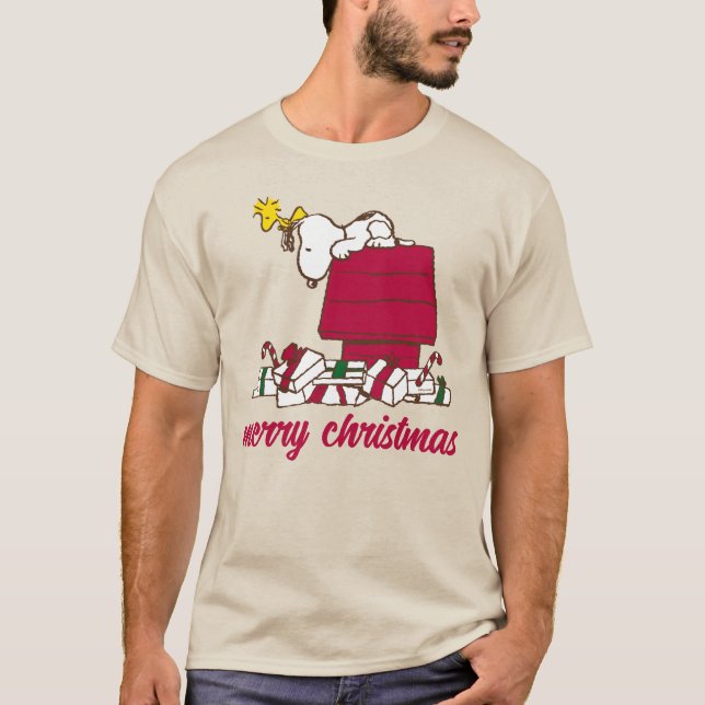 Peanuts | Snoopy & Woodstock Merry Ugly Sweater (Front)