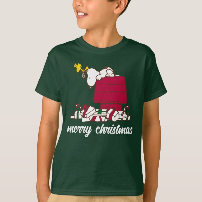 Peanuts | Snoopy & Woodstock Merry Ugly Sweater (Front)