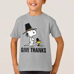 Peanuts   Snoopy & Woodstock Pilgrim T-Shirt