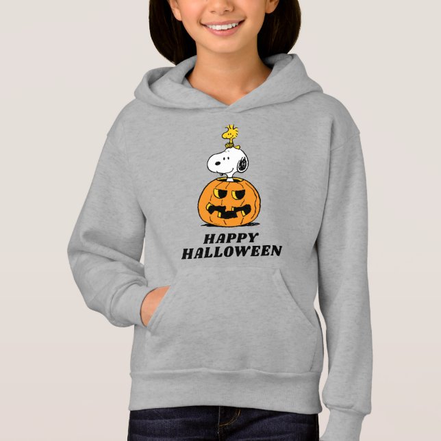 Peanuts | Snoopy & Woodstock Pop-up Pumpkin (Front)