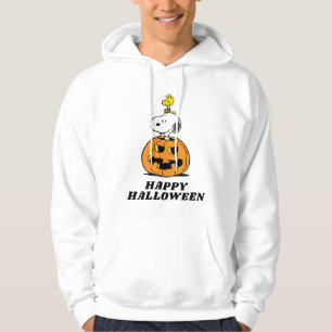 Peanuts Snoopy & Woodstock Pop-up Pumpkin Hoodie