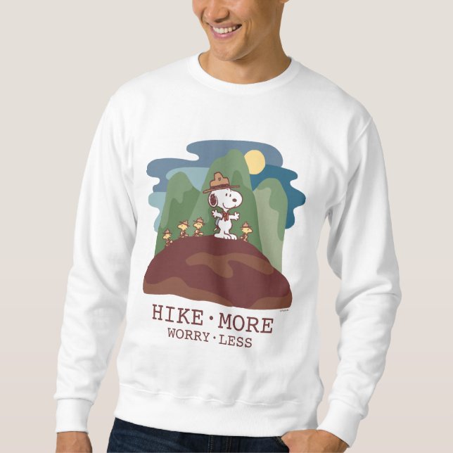 Peanuts | Snoopy & Woodstock Pure Satisfaction Sweatshirt (Front)