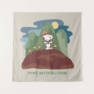 Peanuts   Snoopy & Woodstock Pure Satisfaction Tapestry