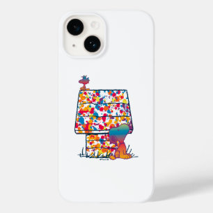 Peanuts   Snoopy & Woodstock Rainbow Paint Case-Mate iPhone 14 Case