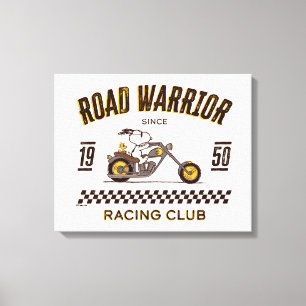 Peanuts   Snoopy & Woodstock Road Warriors Canvas Print