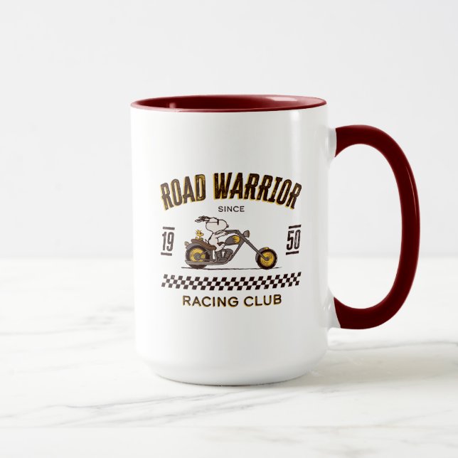 Peanuts | Snoopy & Woodstock Road Warriors Mug (Right)
